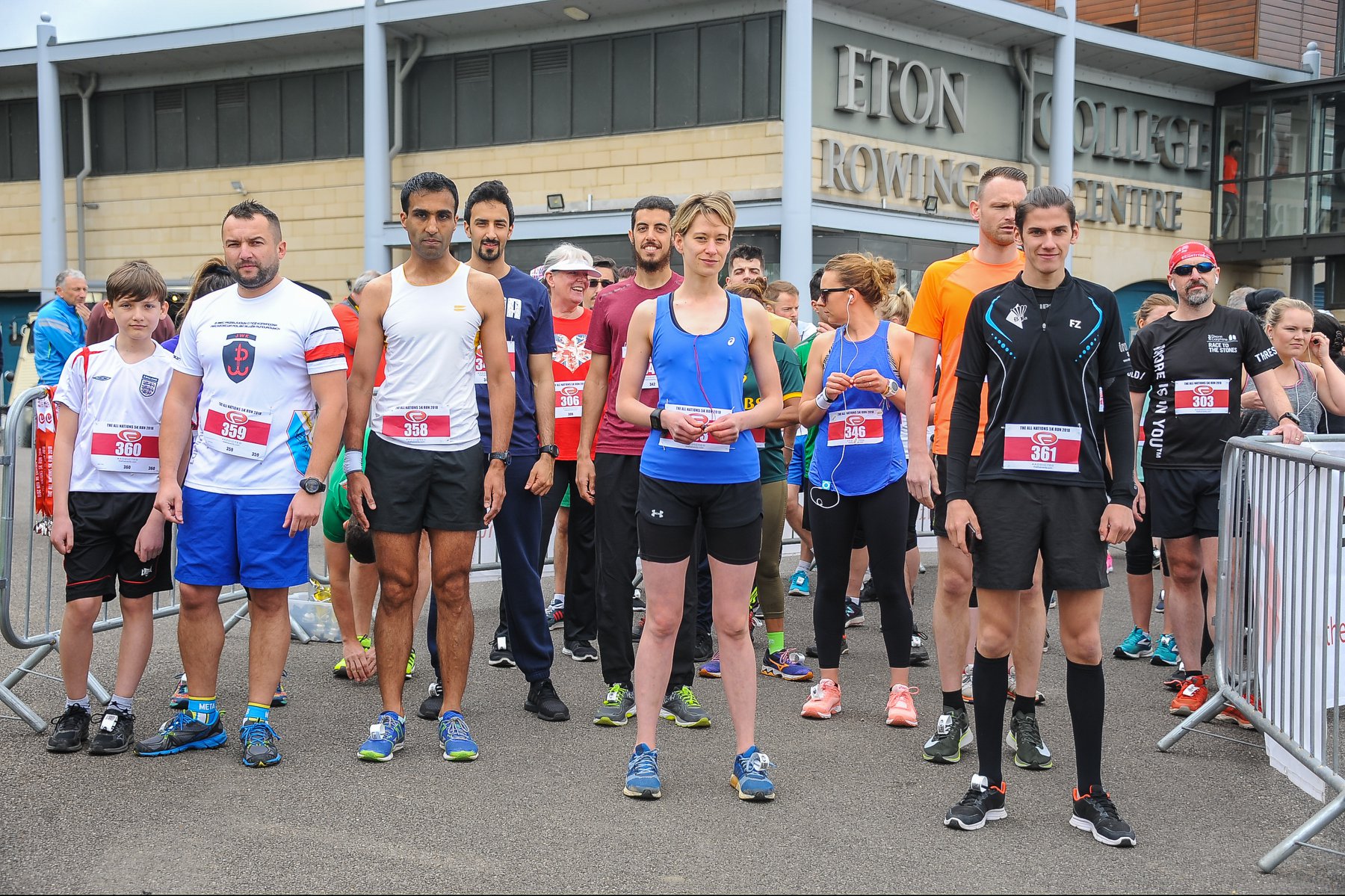 The All Nations 5k and 10k run and supersprint triathlon Dorney Lake Windsor