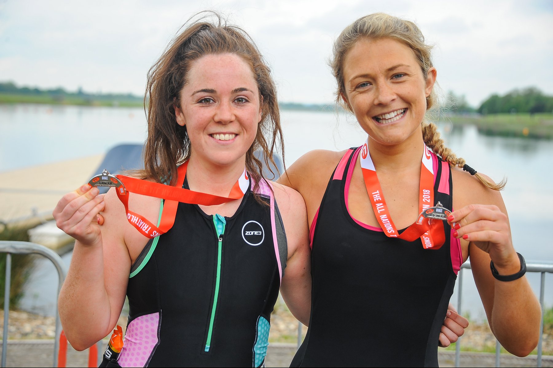 The All Nations 5k and 10k run and supersprint triathlon Dorney Lake Windsor