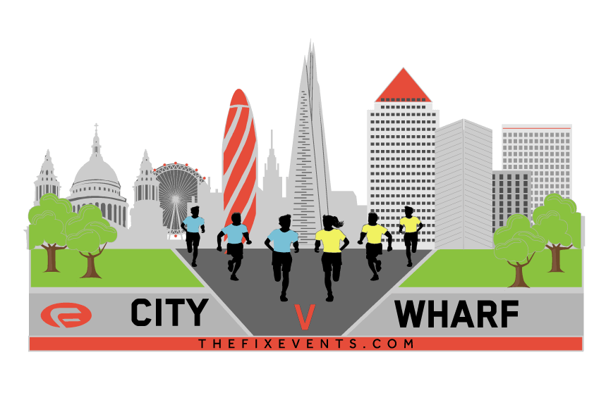 City v Wharf 5k Corporate Run Challenge Victoria park