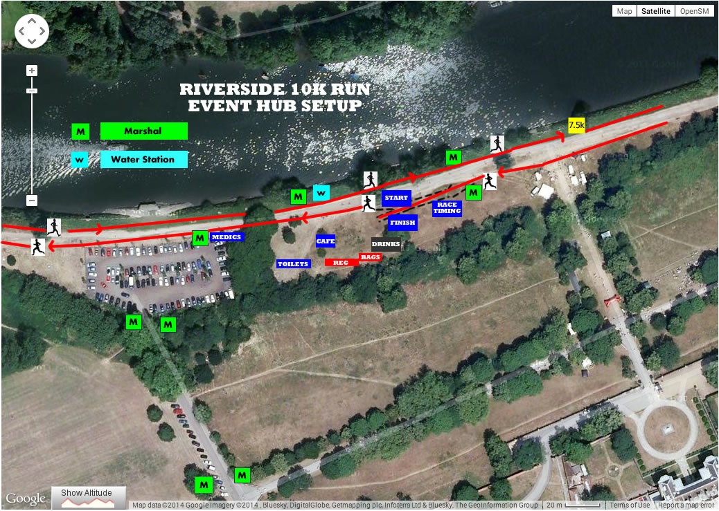 Richmond Riverside 10k Run Ham House London