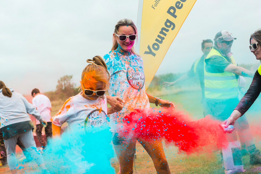 Take on a colour run with Fix Events