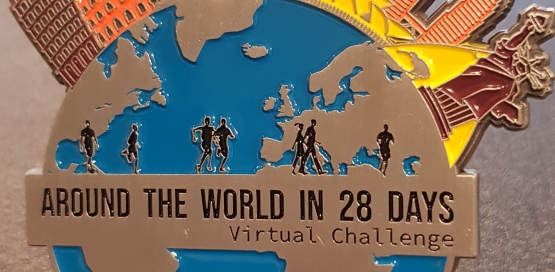 Around the World in 28 Days September Run Challenge 2021