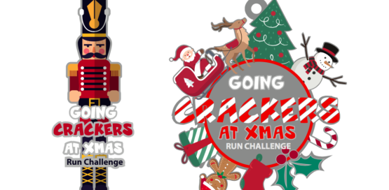 Going Crackers at Xmas Free Virtual Run Challenge
