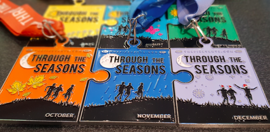 Through the Seasons December Virtual Run Challenge