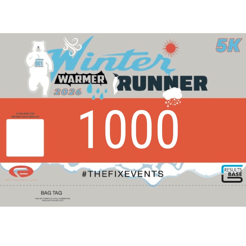 Race Pack Delivery Cardiff Winter Warmer Run 2026