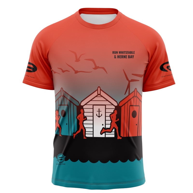 Whitstable & Herne Bay Red Running Tees Limited Edition 2026