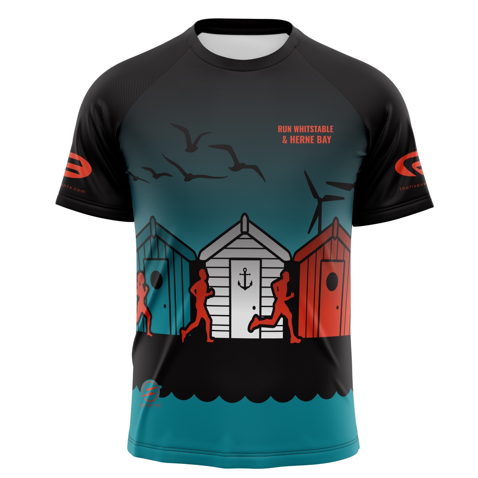 Whitstable & Herne Bay Black Running Tees Limited Edition 2026