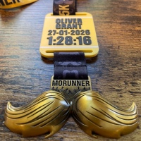 MoRunning Personalised Medal Tag