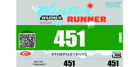 Race Pack Delivery Cardiff Winter Warmer Run 2025