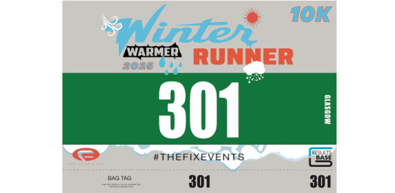 Race Pack Delivery Glasgow Winter Warmer Run 2025